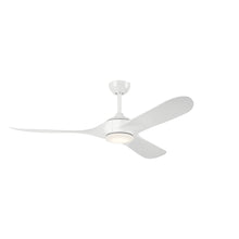 Load image into Gallery viewer, 60 Inch Mylo Weather+ Ceiling Fan with Satin Etch Cased Opal Glass in White
