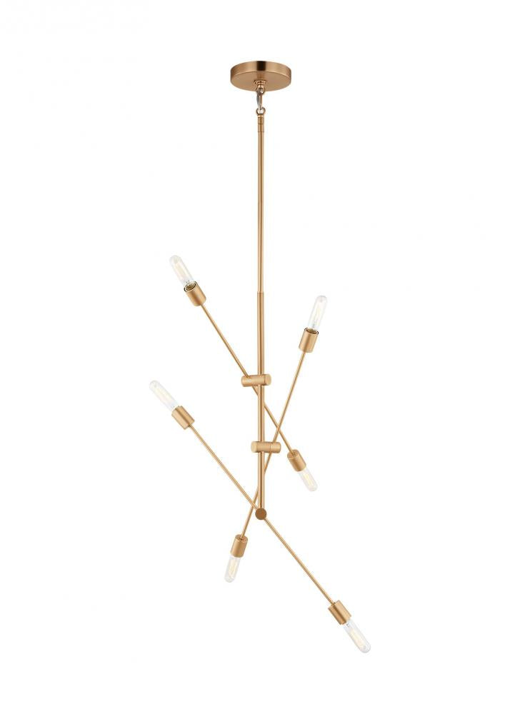 Chandeliers-Visual Comfort & Co. Studio Collection-3200506EN7-848