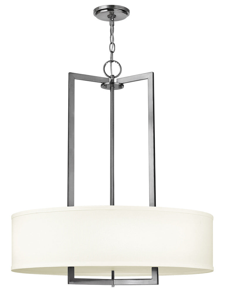 Medium Drum Chandelier - Nickel