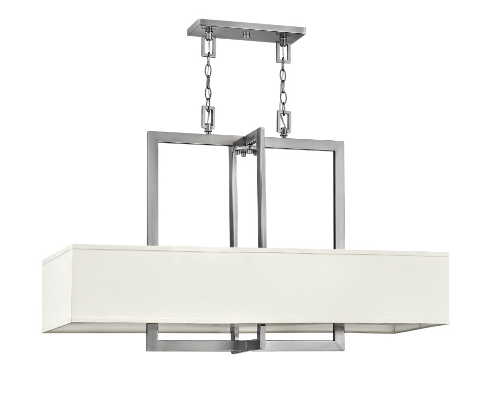 Medium Four Light Linear - Nickel