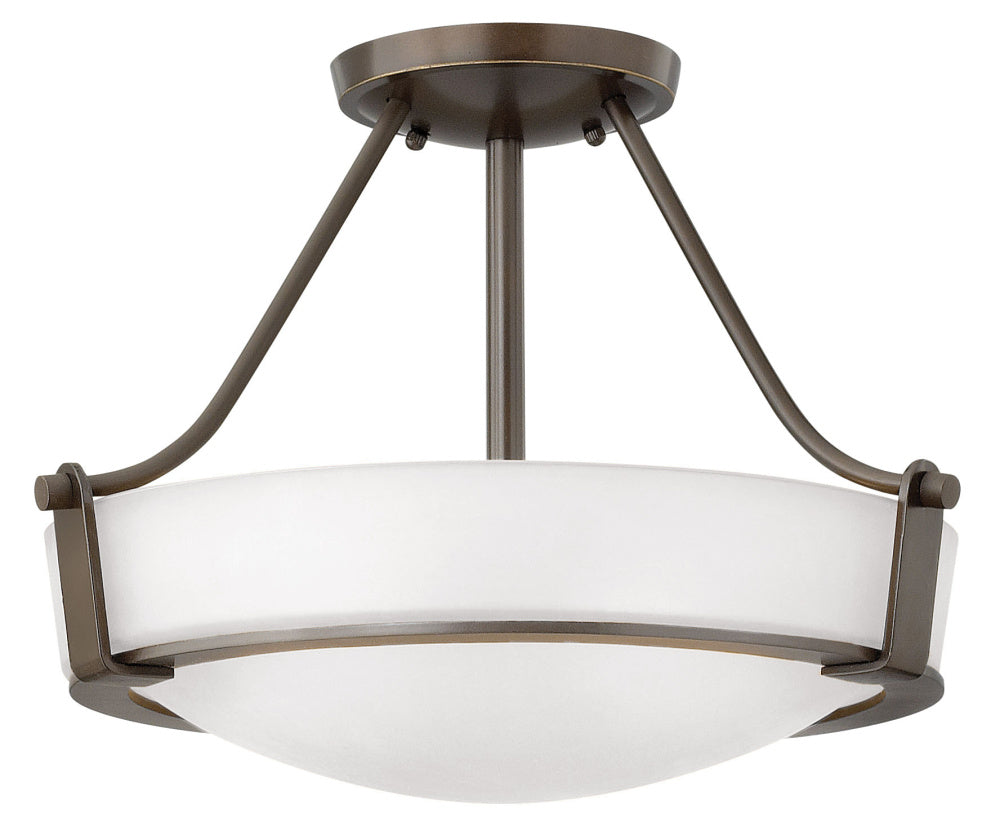 Medium Semi-Flush Mount - Bronze