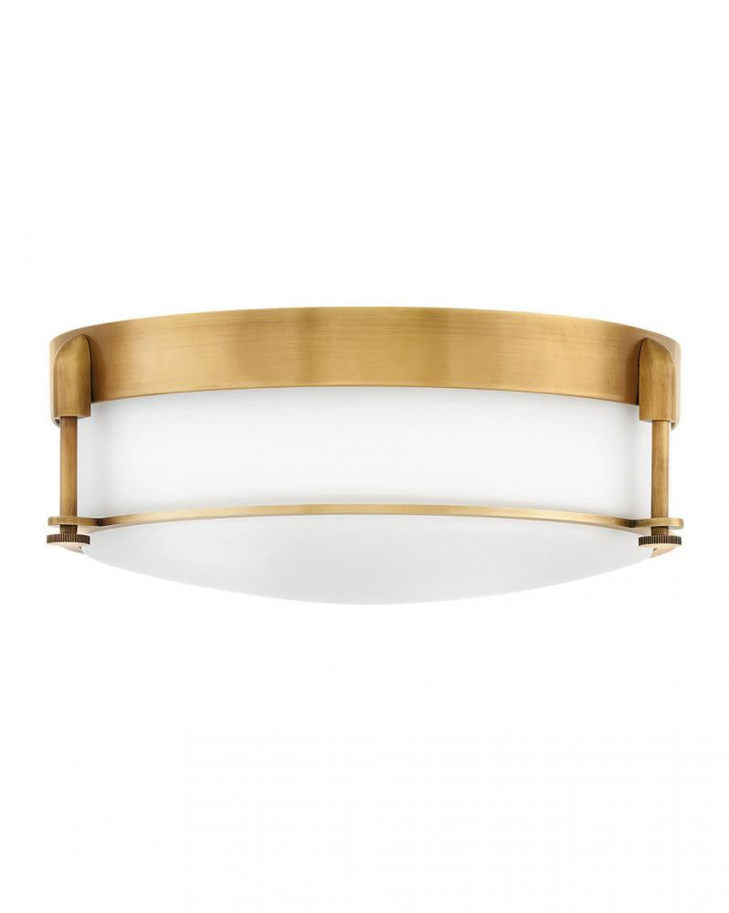 Medium Flush Mount - Brass