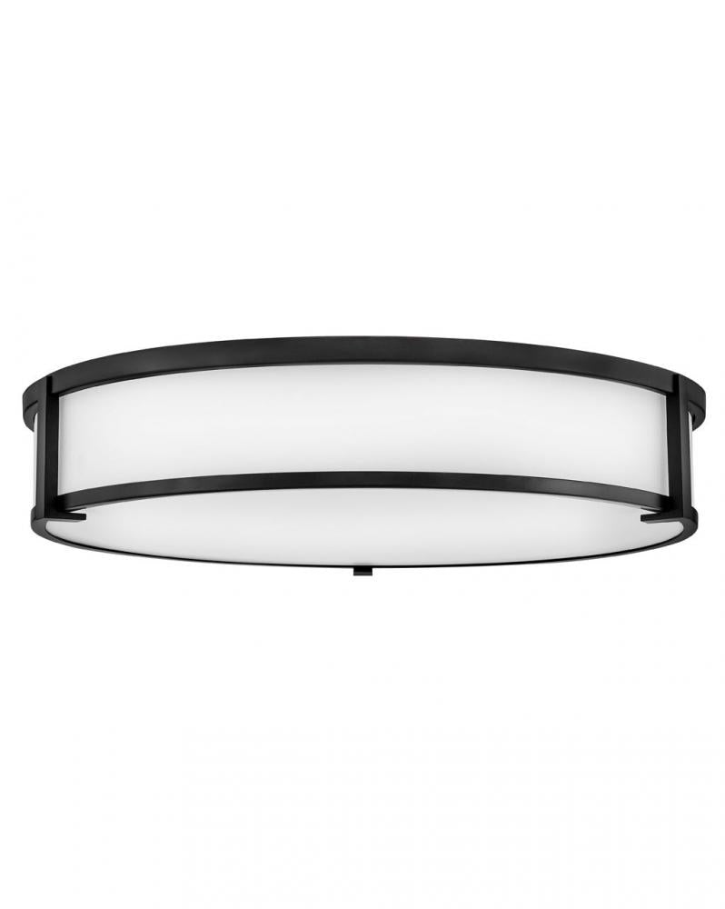 Large Flush Mount - Black