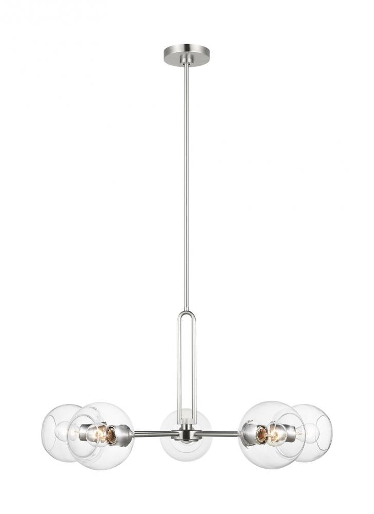 Five Light Large Chandelier