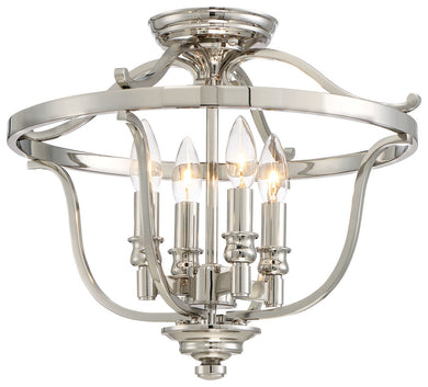Audrey's Point -???4 Light Semi Flush