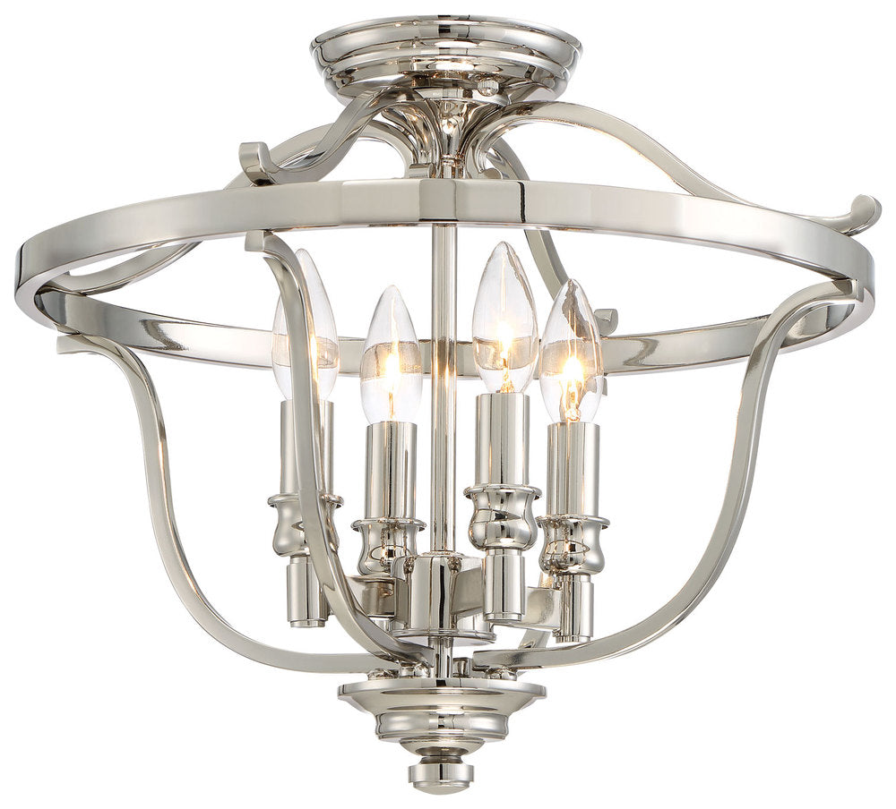 Audrey's Point -???4 Light Semi Flush