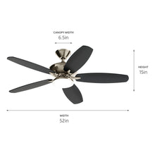 Load image into Gallery viewer, 52 Inch Renew Designer Fan
