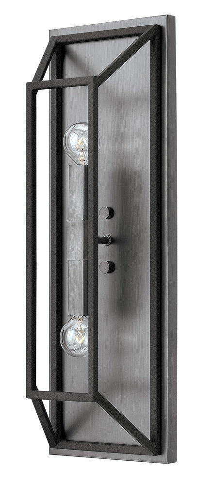Large Two Light Sconce - Black|Miscellaneous