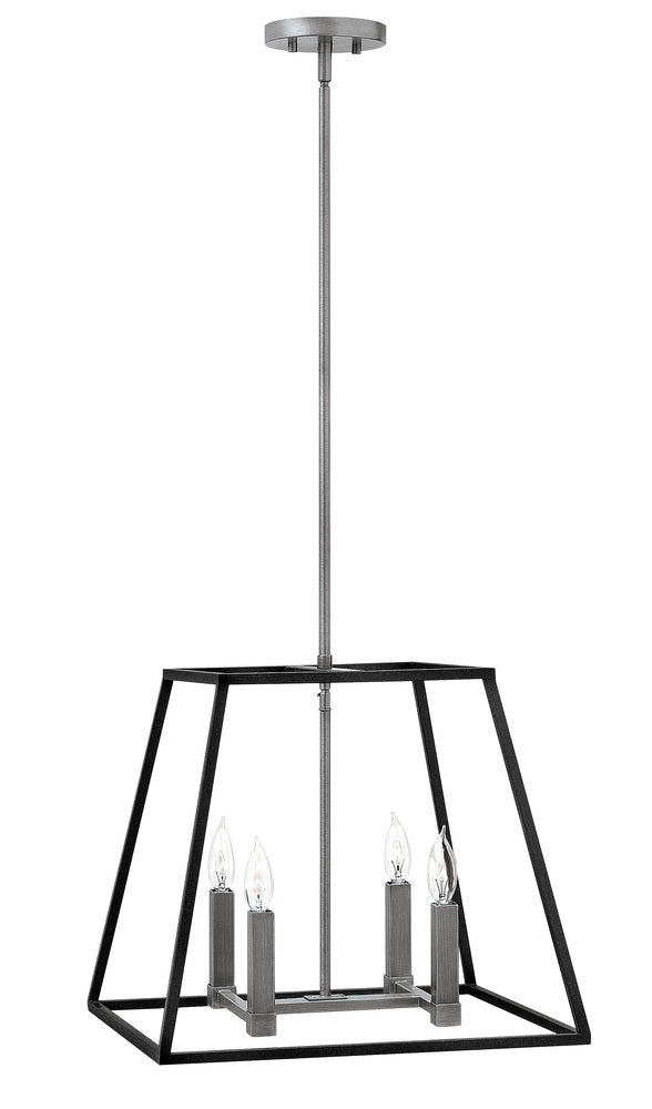 Large Open Frame Pendant - Black|Miscellaneous