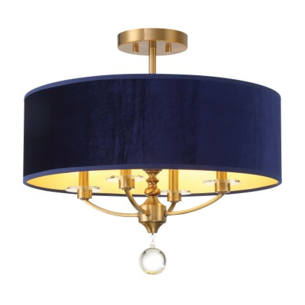 Van Noord 4 Light Semi Flush