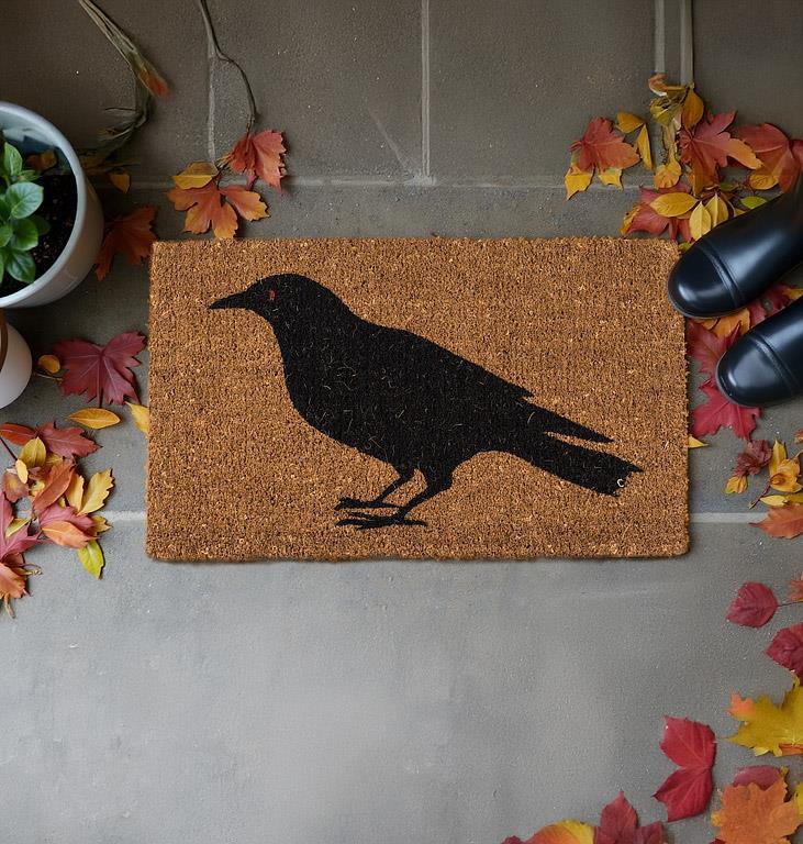 Standing Crow Doormat