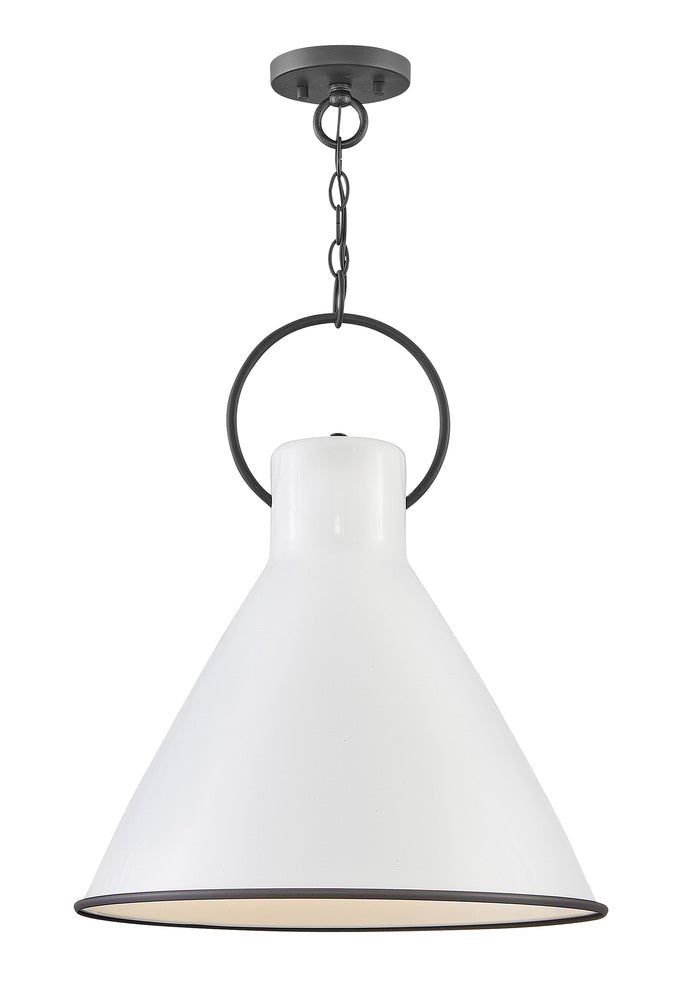 Large Pendant - White