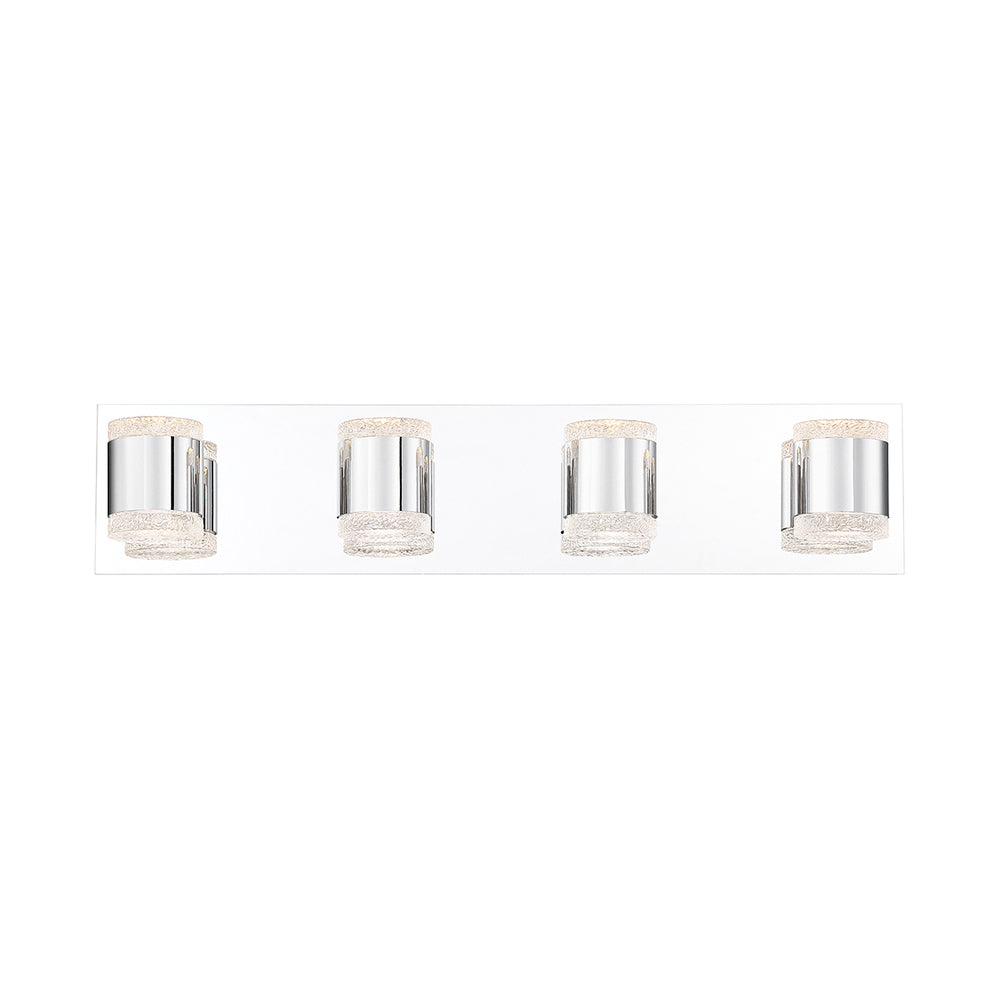 Seaton, 4LT LED Bathbar, Chrome