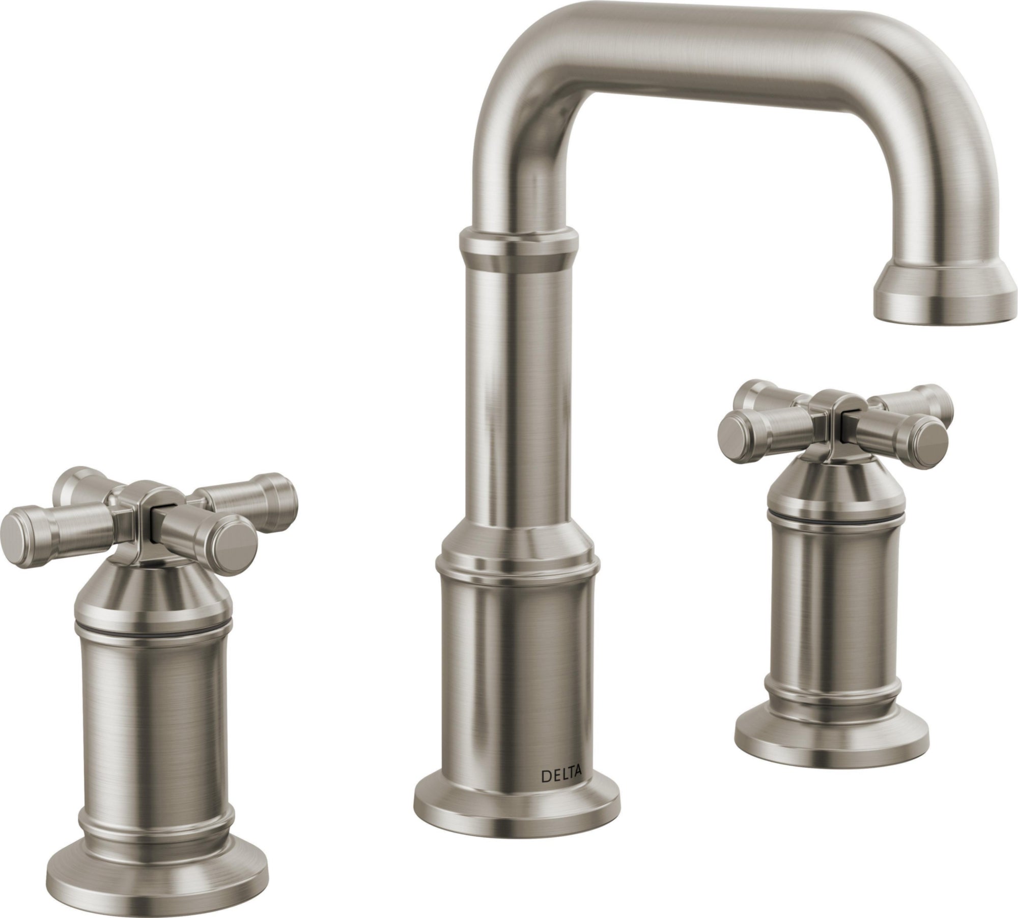 TWO HANDLE WIDESPREAD BATHROOM FAUCET