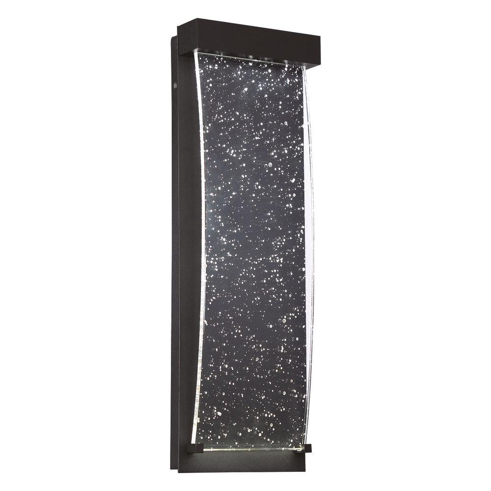 KABO, OUTDR LED WALLSCONCE,BLK