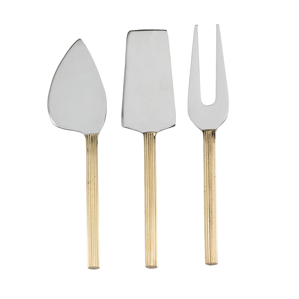 Rib Handle Cheese Tools. Set of 3 - by Abbott