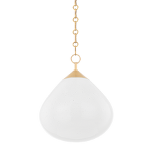 Load image into Gallery viewer, Semilla Pendant In Vintage Brass
