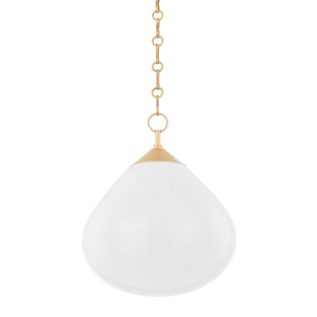 Semilla Pendant In Vintage Brass