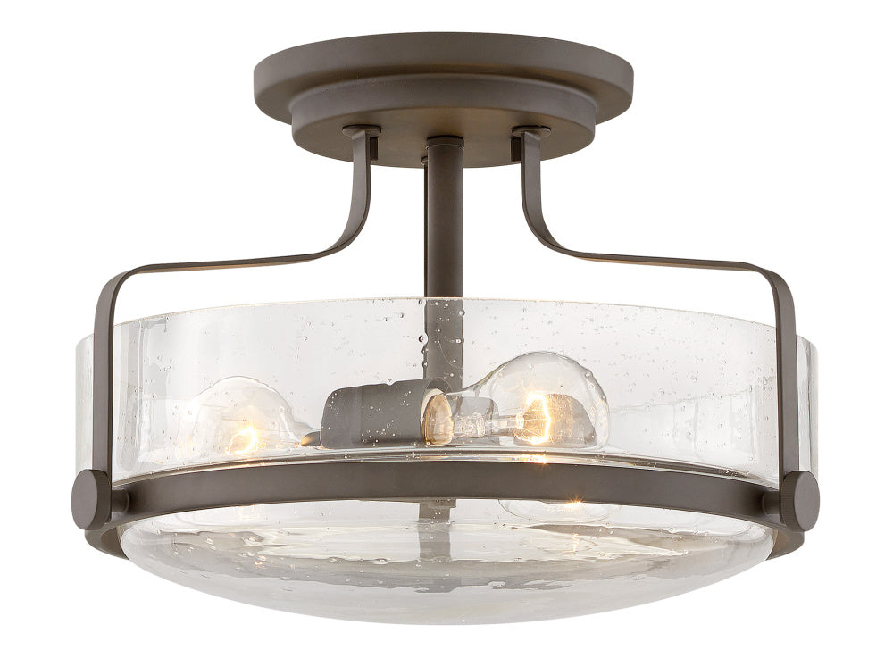 MEDIUM SEMI-FLUSH MOUNT