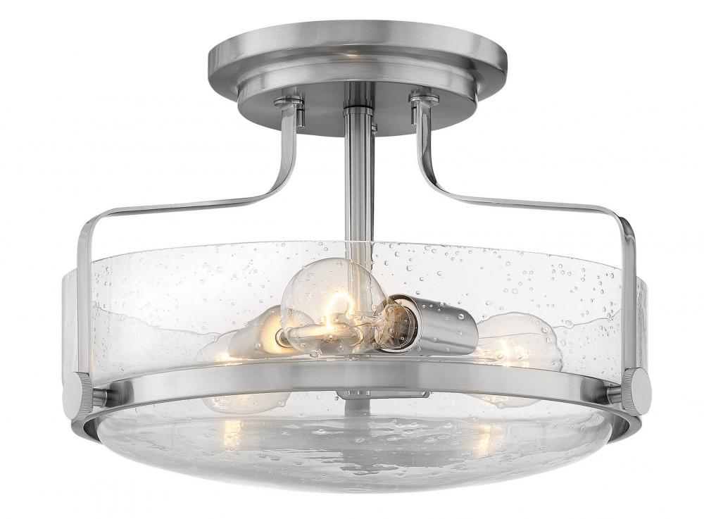 MEDIUM SEMI-FLUSH MOUNT