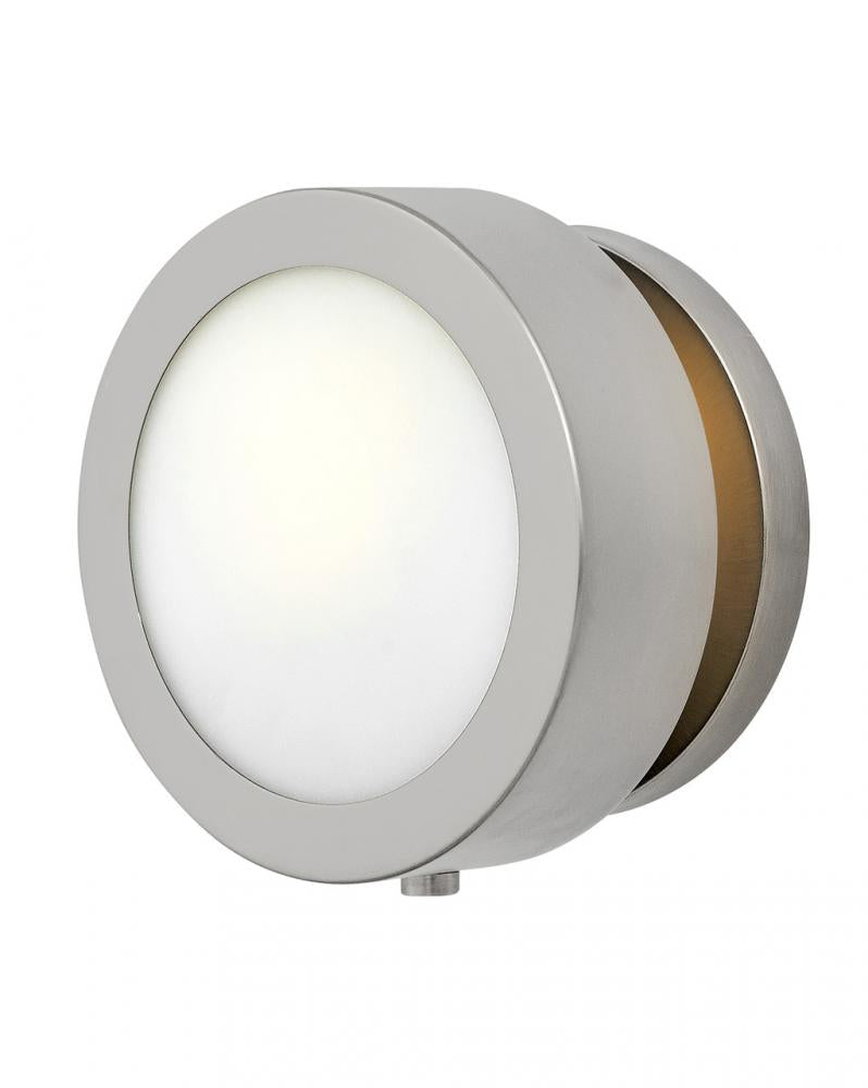 Small Adjustable Single Light Sconce - Nickel