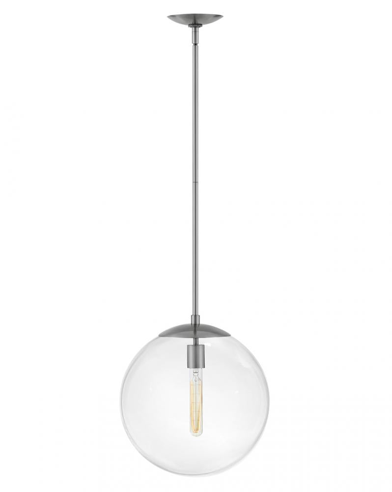 Medium Orb Pendant - Nickel