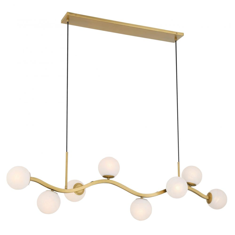 Curven 54" 8-Light Island