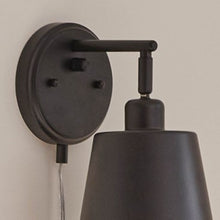 Load image into Gallery viewer, Amma Wall Sconce in Black
