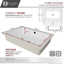 Load image into Gallery viewer, Voguish 24&quot; Undermount Sink
