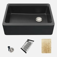 Load image into Gallery viewer, 30&quot; Bronte Apron Sink (3 Finishes)
