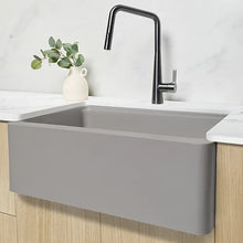 Load image into Gallery viewer, 30&quot; Bronte Apron Sink in Grey Composite Granite
