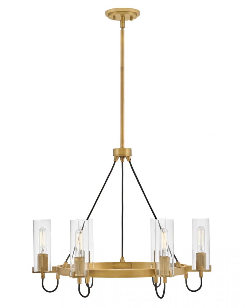 Medium Chandelier - Brass