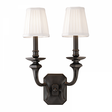 2 LIGHT WALL SCONCE