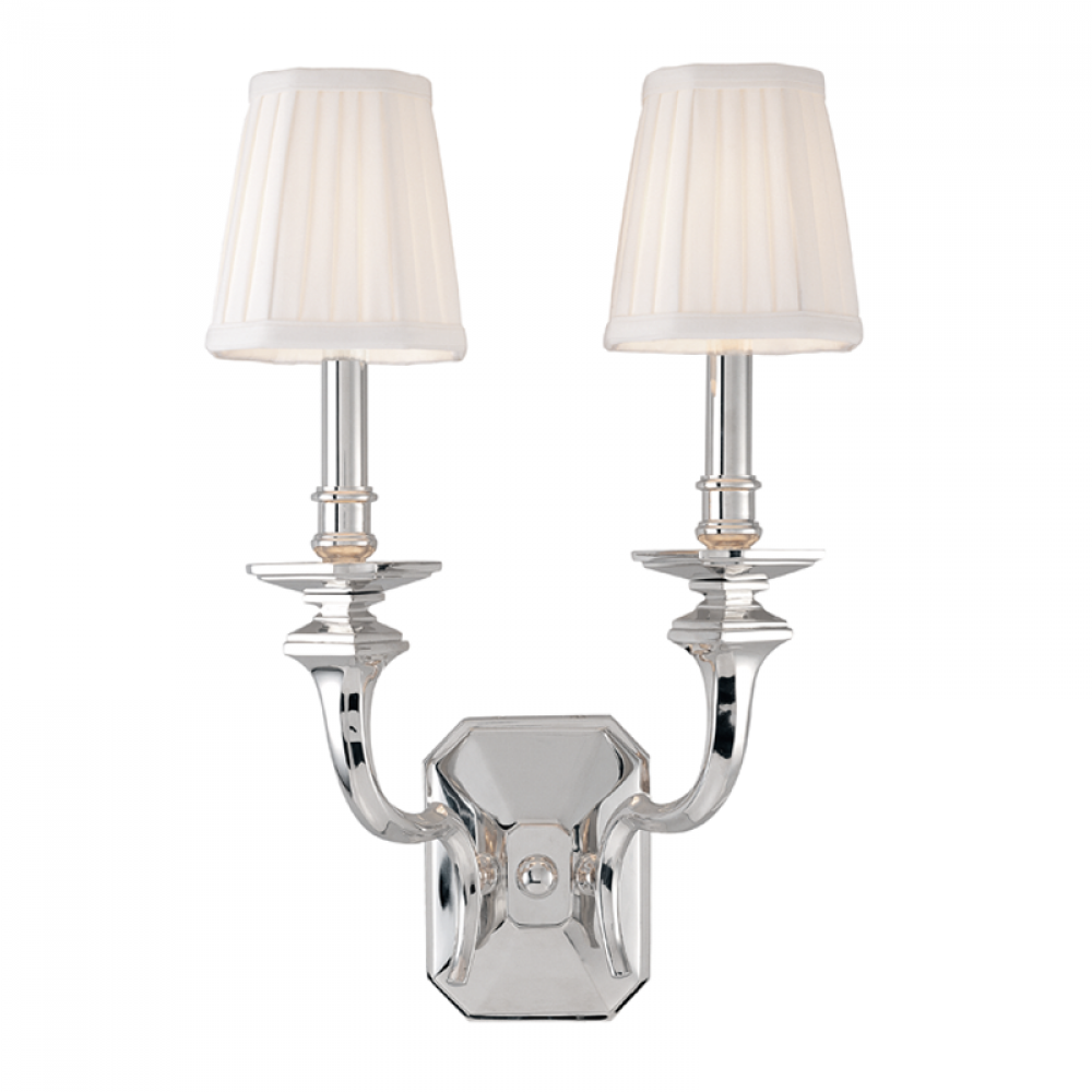 2 LIGHT WALL SCONCE