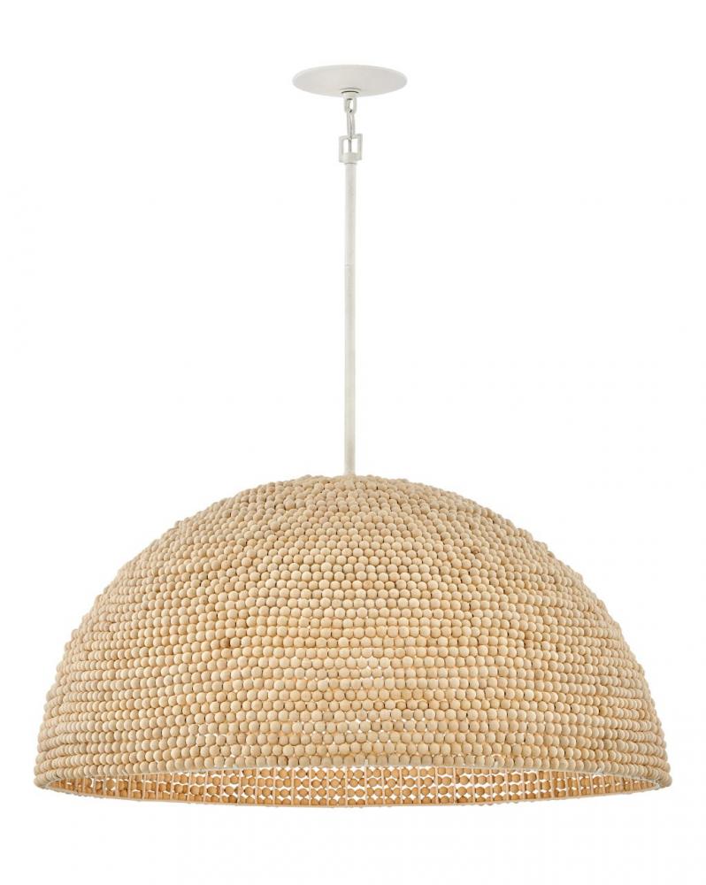 Medium Chandelier - White