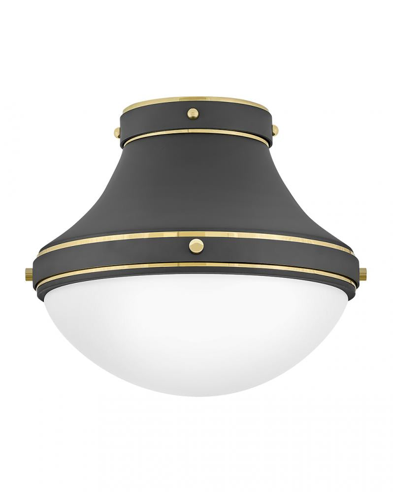 Medium Flush Mount - Gray