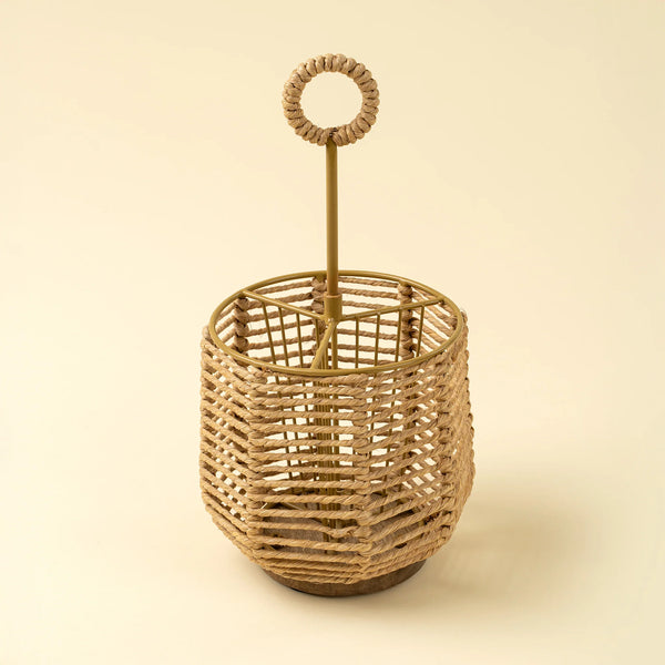 Woven Cutlery Holder, Round
