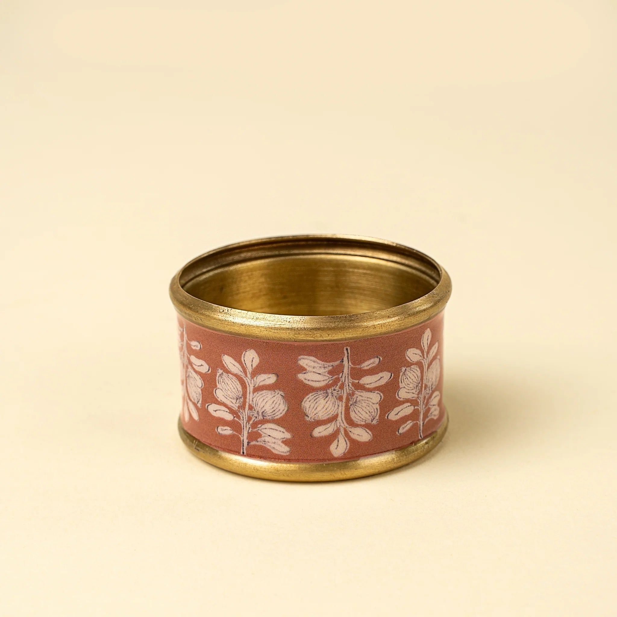 Arbor Enameled Napkin Ring