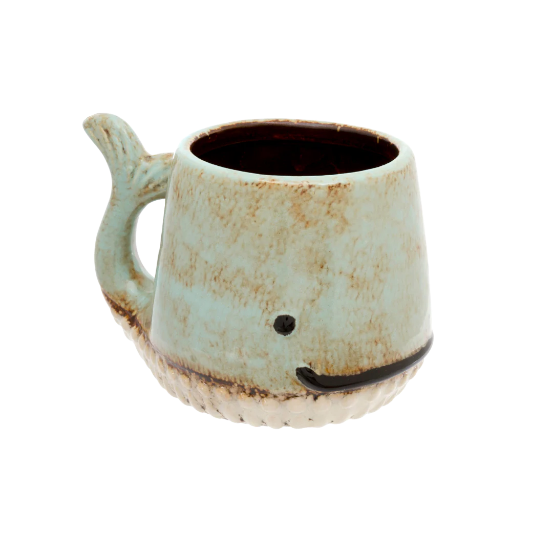 Whale Mug Aqua