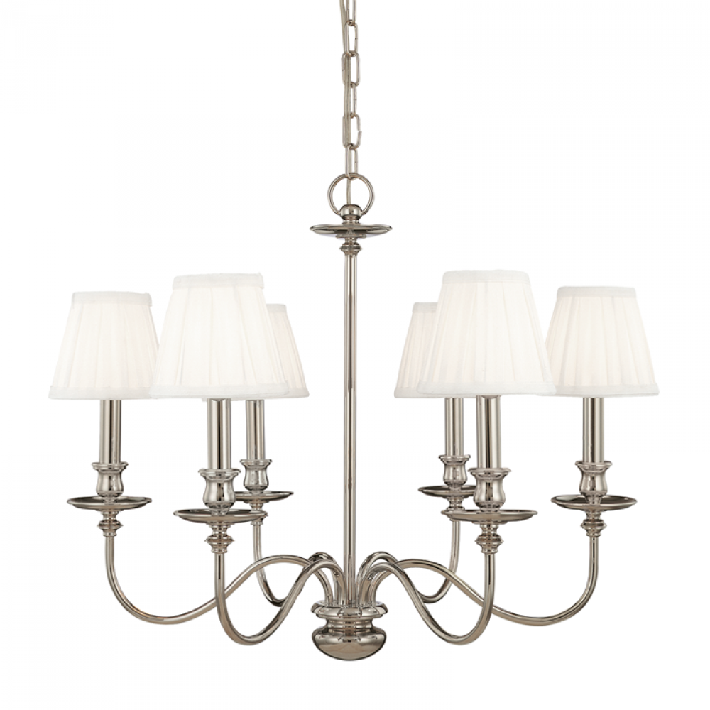 6 LIGHT CHANDELIER