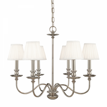 Load image into Gallery viewer, 6 LIGHT CHANDELIER
