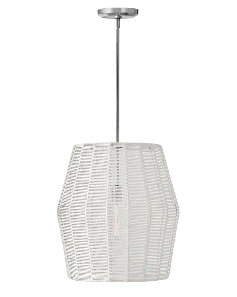 Large Convertible Pendant - Chrome