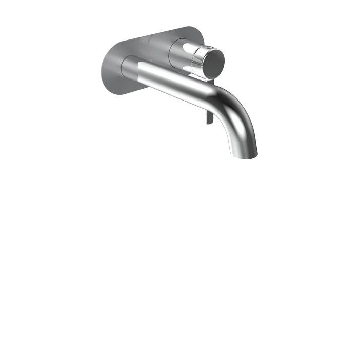Crico Wallmount Faucet in Polished Chrome
