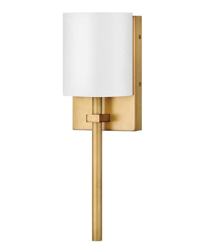 Small Single Light Sconce - Brass