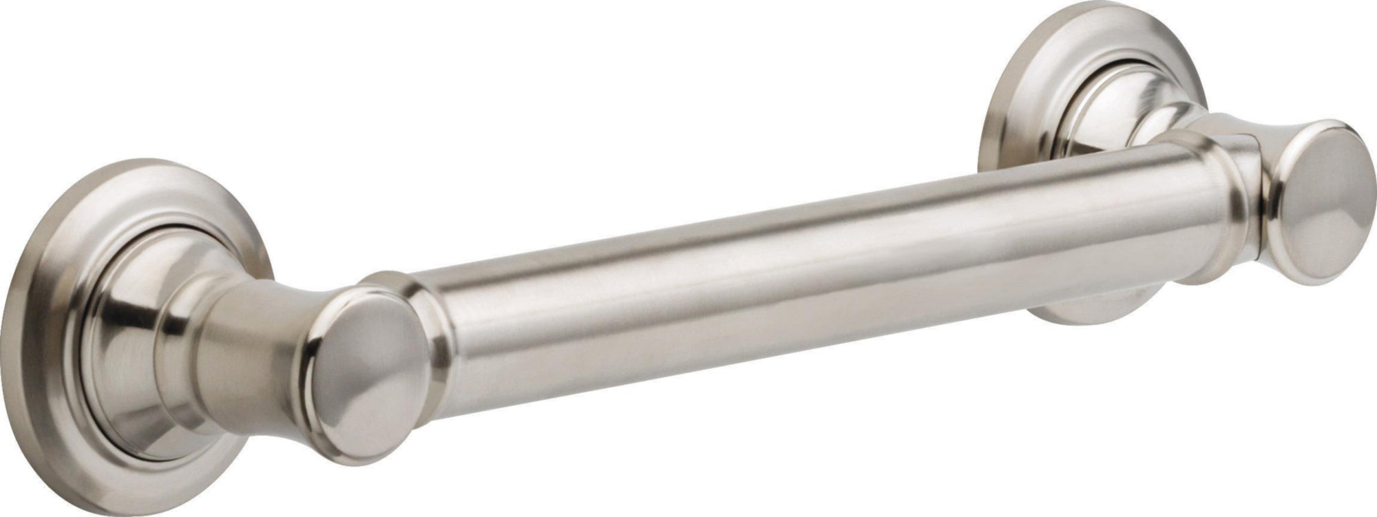 TRADITIONAL 12" DECORATIVE GRAB BAR - SS                    