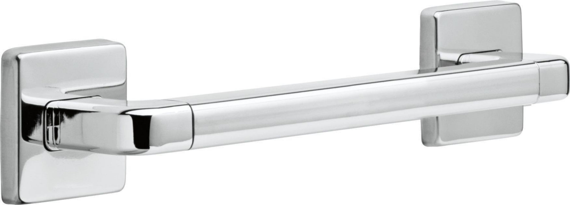 ANGULAR MODERN 12" DECORATIVE GRAB BAR - CH                 