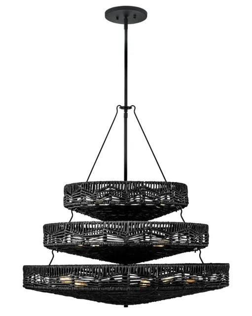 Ophelia Multi Tier Chandelier (2 Finishes)