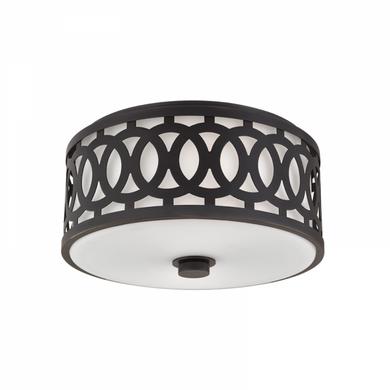 2 LIGHT MEDIUM FLUSH MOUNT