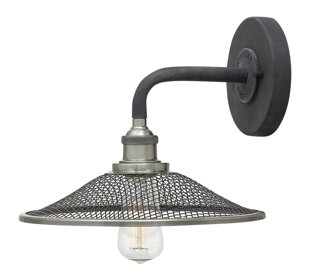 Small Single Light Sconce - Black|Miscellaneous