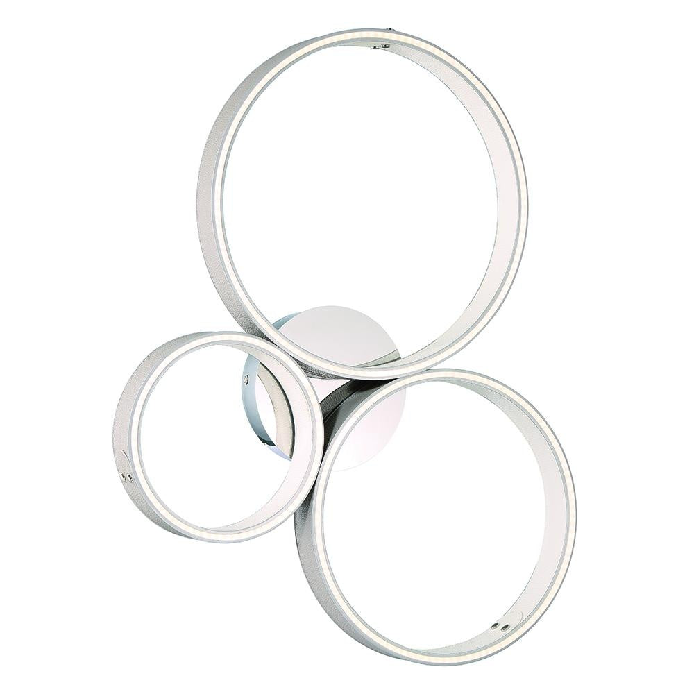 VERDURA,RND,LED,FLUSHMOUNT,GRY